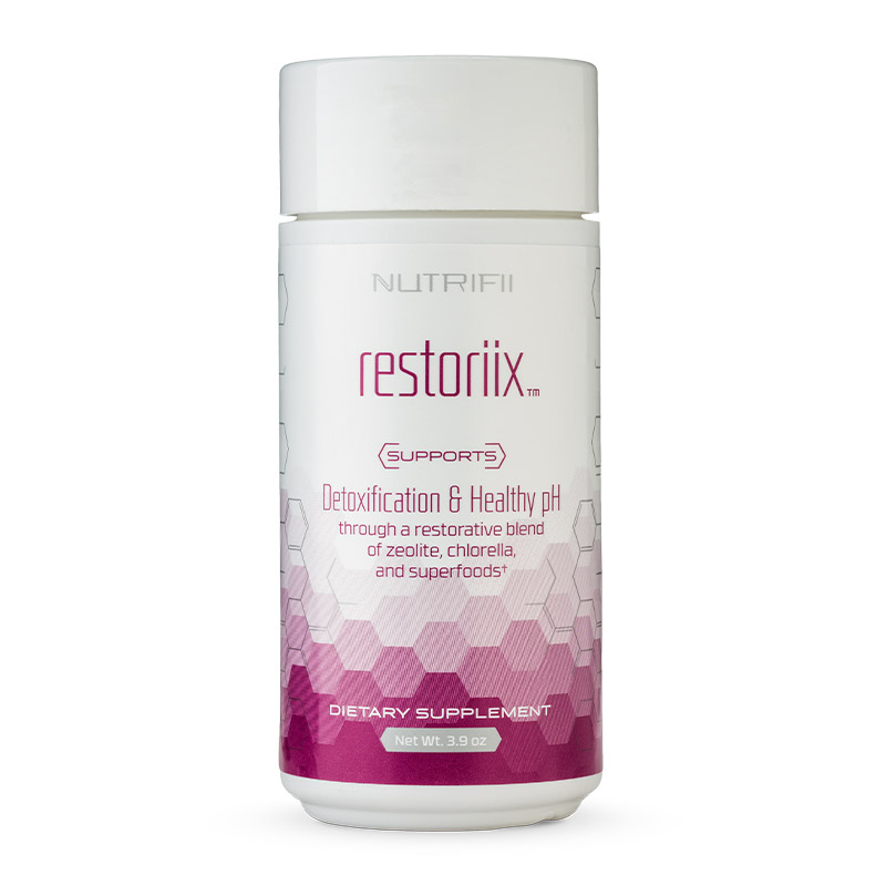 Restoriix, Restoriix detox supplement, detox supplement, zeolite, activated charcoal - PartnerCo Products