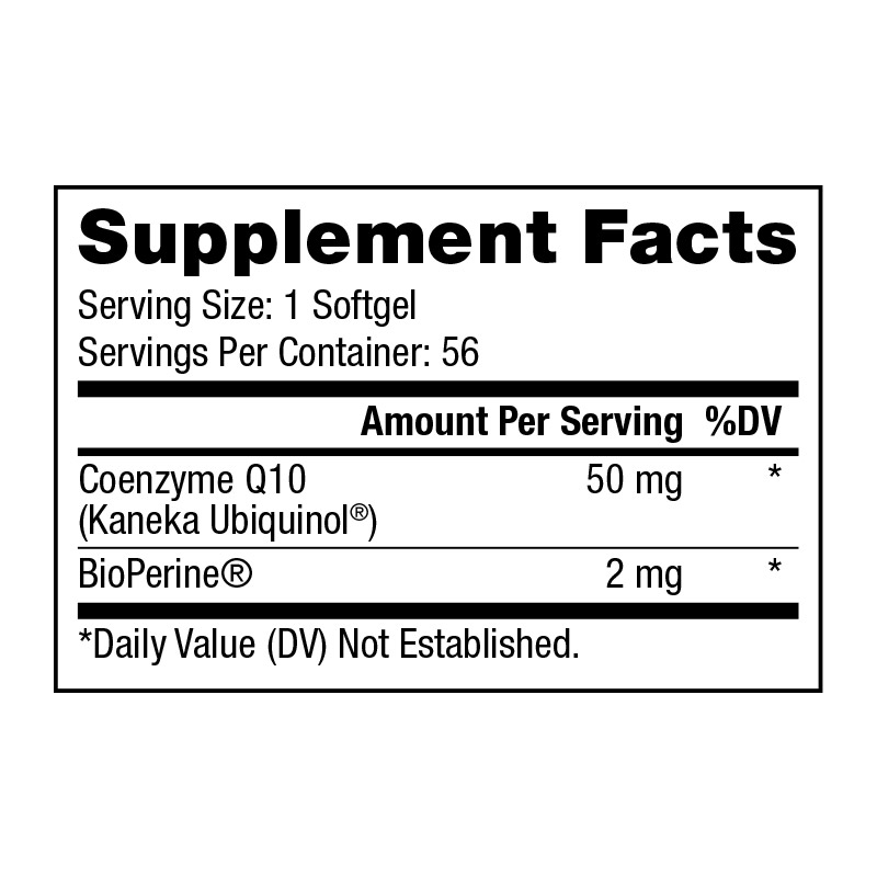 Biopro Q Supplement Facts